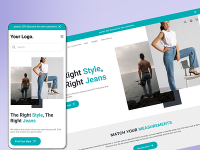 Jeans Shop website design figma jeans jeans store jeans website responsive store ui ui design uiux ux webdesign