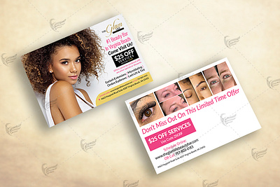 Beauty Bar Postcard Design beauty bar postcard design design direct mail postcard directmailpostcard eddm eddm postcard eddm postcard design flyer postcard postcard design