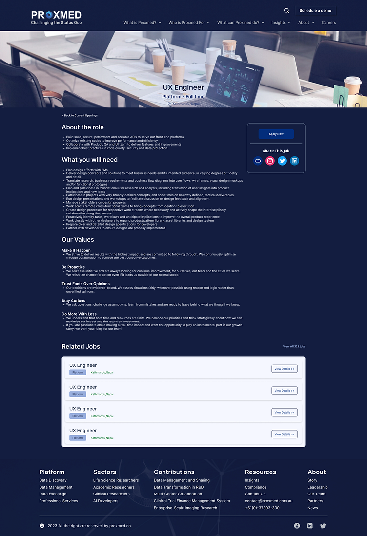 Career Page Design by Kiran Bhattarai on Dribbble Career Page Design by Kiran Bhattarai on Dribbble