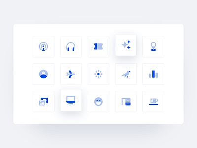 Duotone Icons design system duotone icon design icons icons pack icons set interface icons ui