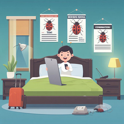Pest control marketing ads 1 design graphic design illustration pest control