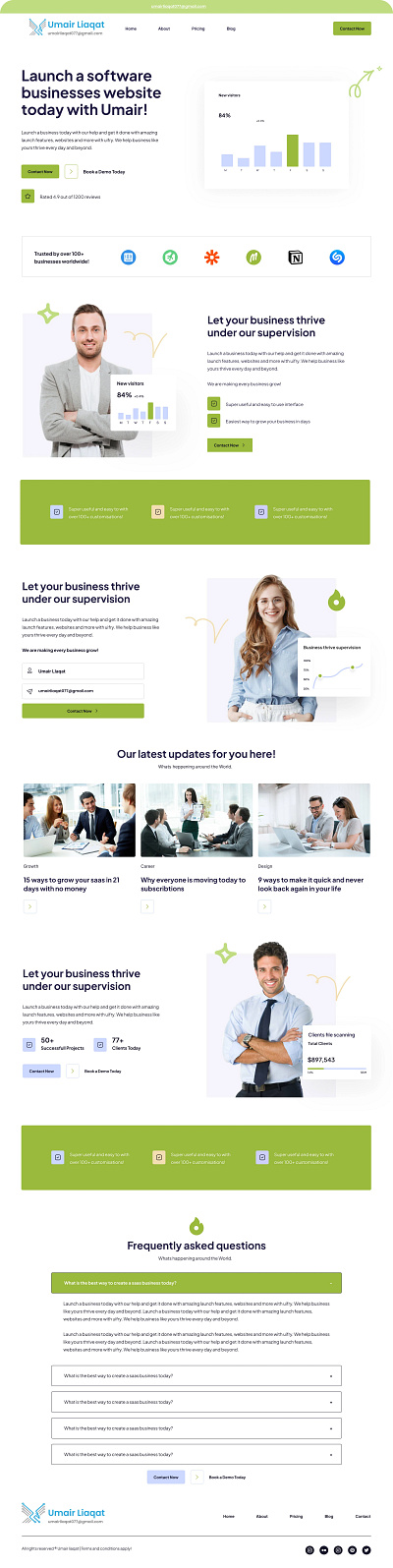 Business Responsive Website Design 🚀 businessgrowth digitalimpact dribbbledesign modernweb responsivedesign webdesign
