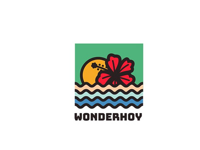 Wonderhoy - Logo Animation 2d logo animation animation elegant logo animation flower animation flower logo animation logo logo animation motion graphics simple logo simple logo animation traveling logo animation wonderful animation