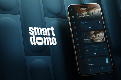 Smartdomo Mobile App Product Design branding graphic design interface logo logotype mobile ui