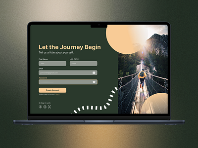 001 | Sign Up graphic design log in onboarding product design sign up ui ux web design web ui web ux