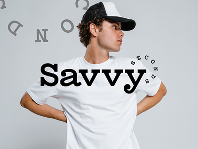 Savvy Clothing Brand branding fashion logo mens fashion branding mensfashionlogo