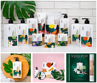 Hulsbosch - KOi packaging design branding graphic design logo