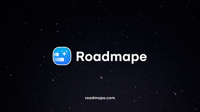 Roadmape — Logo Design logo logo design logo design example logo type logos product logo product management product manager roadmap roadmap logo roadmap software roadmap tool roadmape roadmape logo saas logo