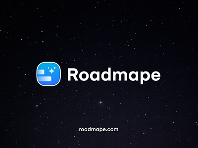 Roadmape — Logo Design logo logo design logo design example logo type logos product logo product management product manager roadmap roadmap logo roadmap software roadmap tool roadmape roadmape logo saas logo
