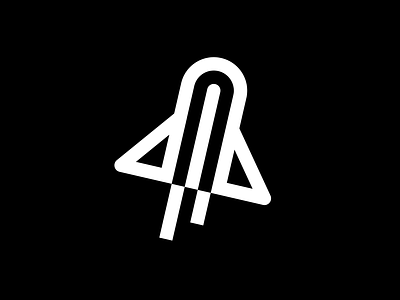 AG logo adobeillustrator basement tapes branding graphic design jetpack logo startup