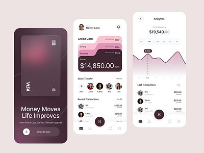 eMoncad - Money and Card Management App app bank card branding card card management color crypto exchange finance finance app fintech logo management mobile money payment recent save transaction wallet