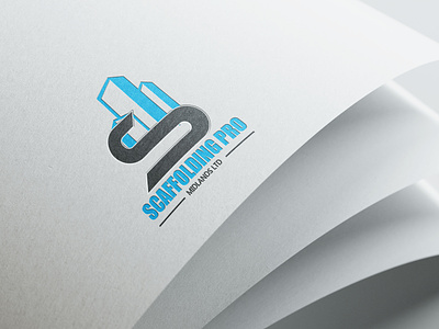 Scaffolding Pro Logo Concept 3d animation app branding design graphic design illustration logo ui vector