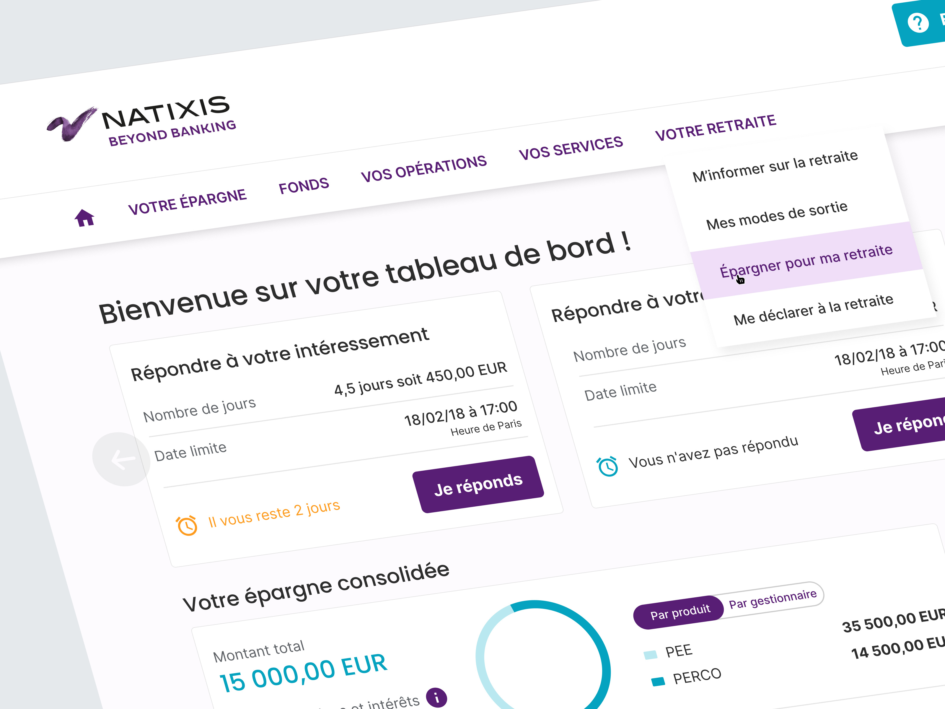 NIE - Retirement simulation website auto layout figma finance product design testing ui userflow