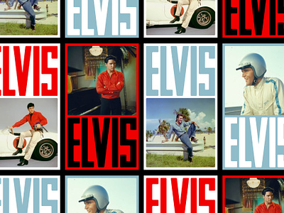 Elvis Presley artist branding design elvis elvis presley graphic design logo music system typography visual identity