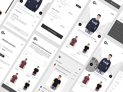 Fashion E-commerce Mobile App app design ecommerce fashion ui user interface