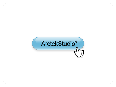 Made by Arctek Studio® button design frutiger aero ui ux visual identity y2k