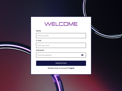 Daily UI #4 - Register screen challenge concept daily ui register screen ui design webdesign