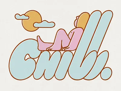 Chill 60s 70s character character design chill chill out chill vibes chilling flower power hippie illustration love peace pop art procreate psychedelia psychedelic psychedelic art relax retro