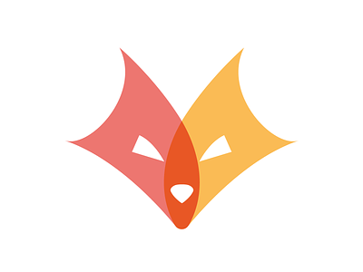 minimal fox fun brand design fox logo logotype minimal