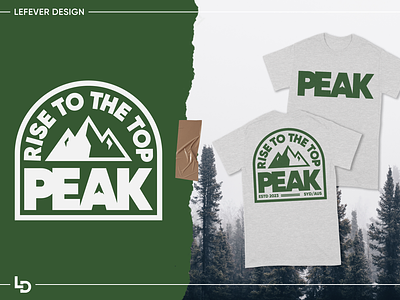 PEAK Badge Design badge badge design branding graphic design logo logo design peak
