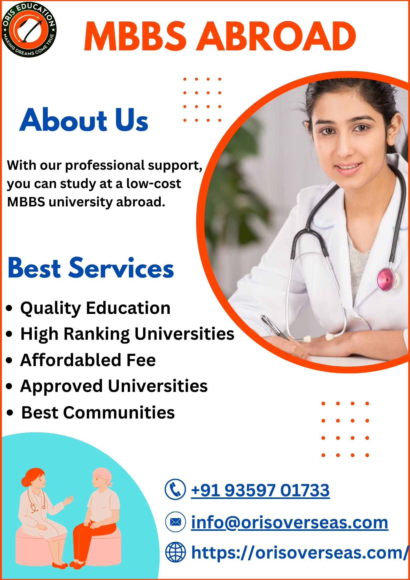 Your Gateway to Top Notch MBBS Abroad Oris Overseas Education by