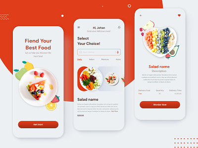 Food Delivery App ai app app design app ui figma figma design illustrator logo mobile app photoshop ui ui design ui ux design ux ux design