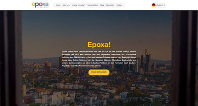 Epoxa! animation bootstrap css scss ux web development