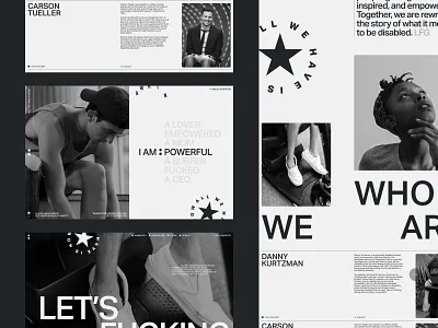 AWHIN charity homepage landing page typography ui ux web design