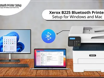 Xerox B225 Bluetooth Printer Setup for Windows and Mac bluetooth printer setup xerox bluetooth printer setup