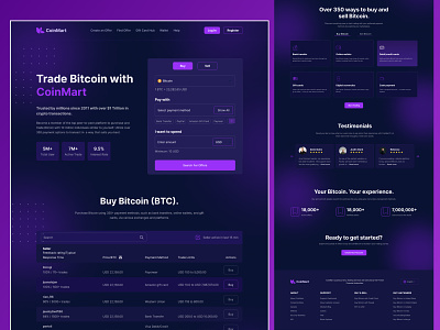 Trade Bitcoin: Buy and Sell Bitcoin Instantly crypto landing page crypto staking landing page crypto trading cryptocurrency dark theme defi landing page gift card gift card buy sell gift card trade landing page paxful product design saas saas ui design stakingpool trade bitcoin trade crypto ui ux web application