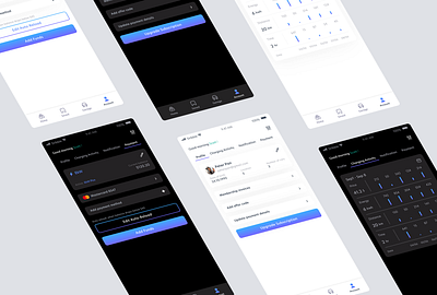 EcoCharge Finder ai artificial intelligence charging dark theme design electric vehicle electricity figma mobile app design product design prototyping responsive ride scooter startup theme ui userexperience ux webdesign