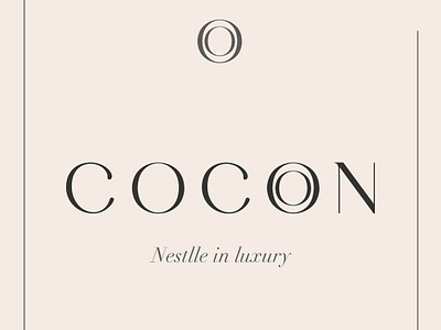 Cocoon , soft blanket retail company. branding graphic design logo