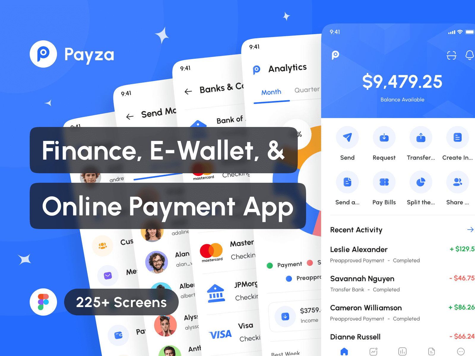 Example of Finance And Digital Wallet App UI Kit