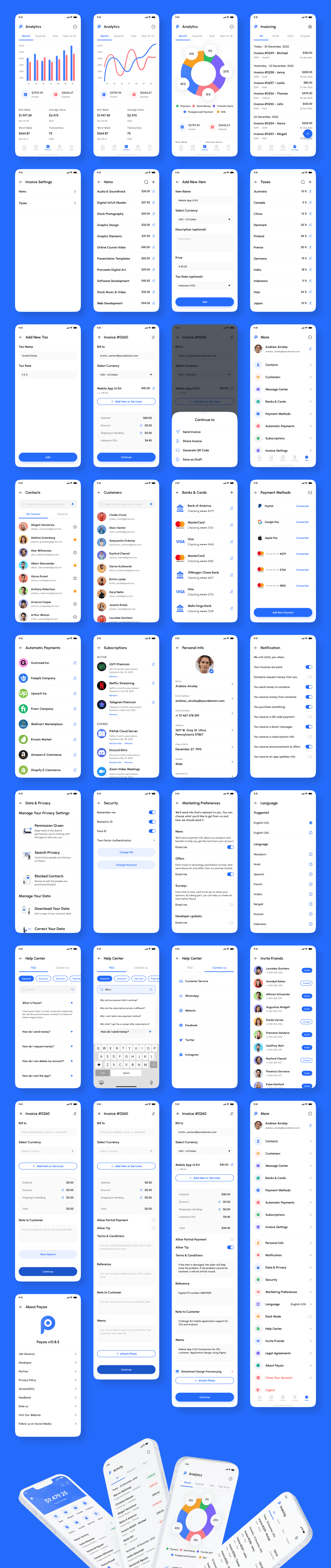 Example of Finance And Digital Wallet App UI Kit