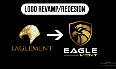 Logo redesign, revamp, modify, fix branding creative current logo design graphic design illustration logo logo design logo redesign ui vector