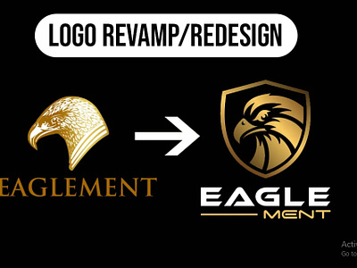 Logo redesign, revamp, modify, fix branding creative current logo design graphic design illustration logo logo design logo redesign ui vector