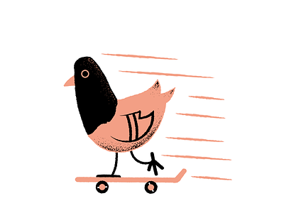 coo coo best illustration coo editorial editorial illustration editorial illustrator illustration illustrator james olstein james olstein illustration jamesolstein.com pigeon pigeon on a skateboard skateboard spot illustration texture vector