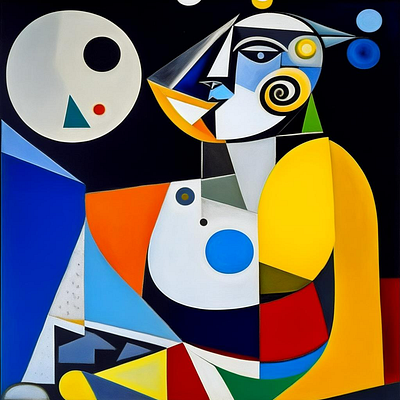 One27 art design illustration picasso picasso style