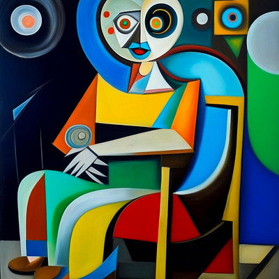 One30 art design illustration picasso picasso style
