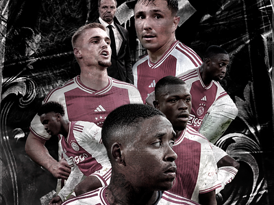 Ajax Social Media Posts September 2023 design football football poster graphic design matchday poster design soccer soccer design social media post sports design sports poster