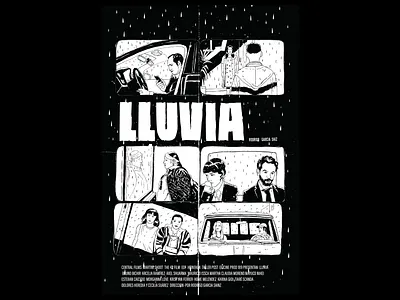 Lluvia art direction artdirector film film poster illustration poster poster design print