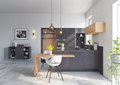 Milieu_Dining_Kitchen 3d 3dmodeling 3drendering 3dsmax furniture graphic design interior kitchen lifestyle render vray