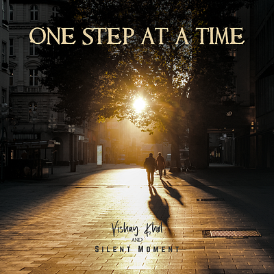 Album Cover - One Step at a Time album album cover design graphic design music music album