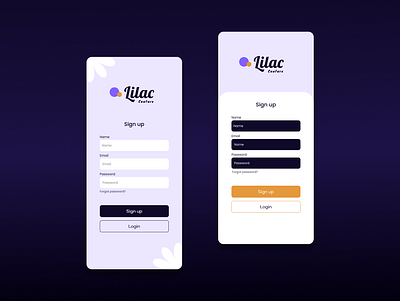 Daily UI Challenge Day 1: Sign Up android app dailyui design signup ui ui uichallenge