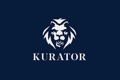 Kurator Lion Branding branding graphic design logo