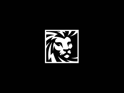 Lion logo animals character lion logo logotype minimalism zoo