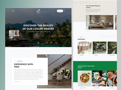 Luxury Hotel Booking designs, themes, templates and downloadable ...