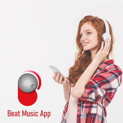 Logo Design- Beat Music App branding graphic design logo