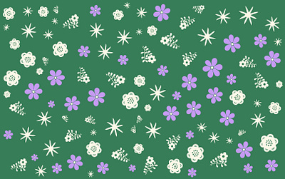 Floral pattern flower print