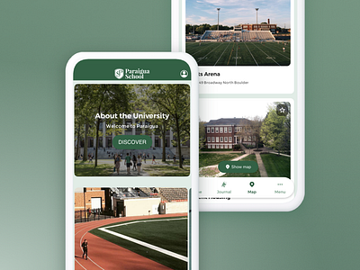 Paraigua School - Mobile App for iOS and Android android app store apps elearning google play ios mobile app mobile app design mobile application native app online learning school app ui ux